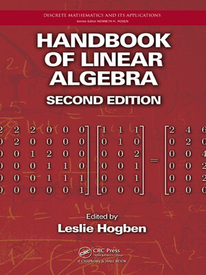 cover image of Handbook of Linear Algebra